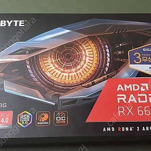 기가바이트 라데온 RX 6650 XT