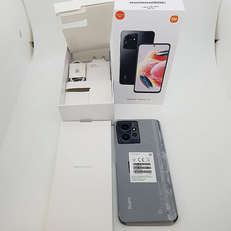 [판매] ﻿샤오미 홍미노트12 (Redmi Note12) 블랙 미사용 새제품 팝니다. 16.5만원