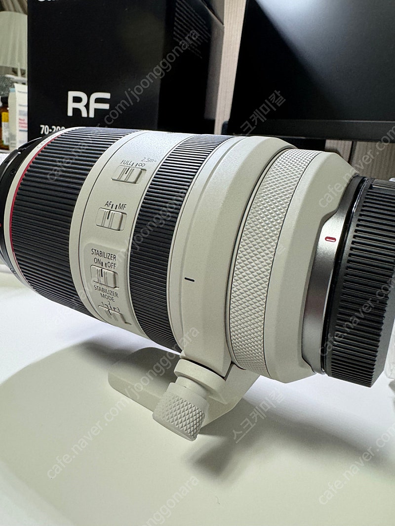 정품 캐논 RF 70-200mm F2.8 L 렌즈 팝니다.