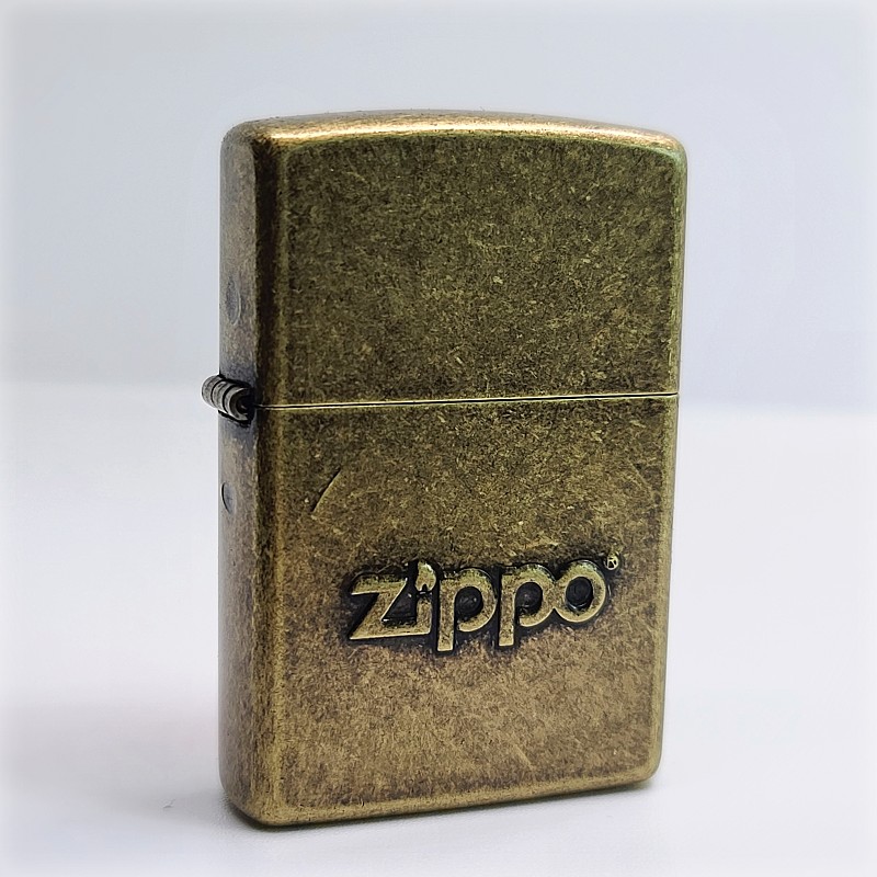 미개봉 정품 28994 ZIPPO STAMP ANTIQUE BRASS 새 지포라이터