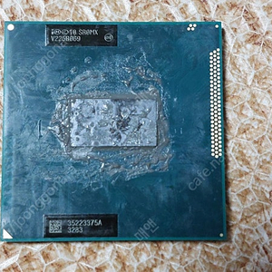 노트북 cpu i5-3320m 1개, 셀러론 1000M(sr102) 2개