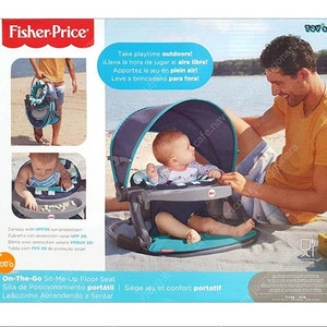 피셔프라이스 휴대용접이식 의자 시트 야외 (햇빛가리개 의자) 새상품 새제품