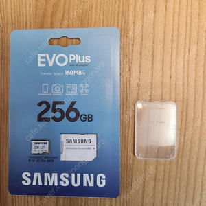 sd카드 삼성 evo plus 256기가 팝니다.