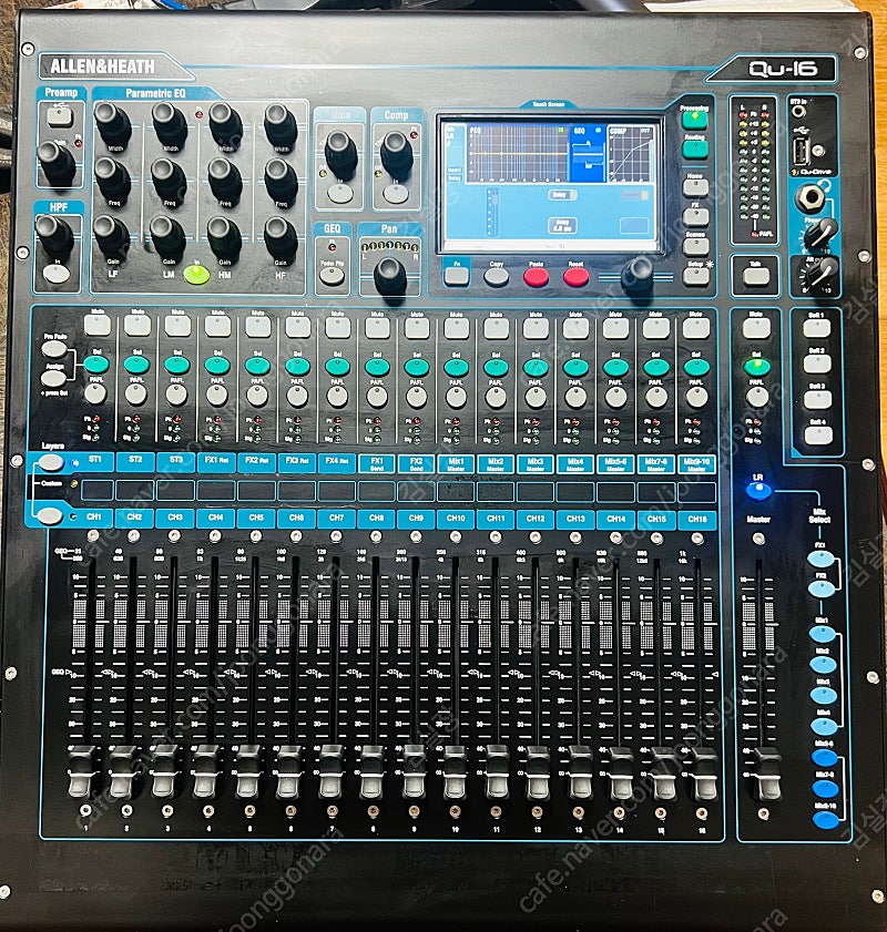 Allen&Heath QU16 디지털믹서 팝니다