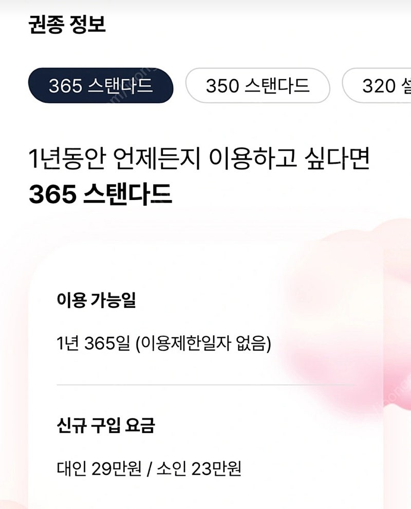 에버랜드 연간권 1매 365스탠다드