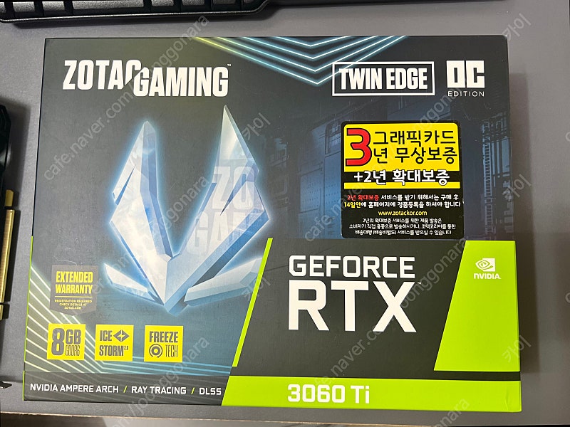 ZOTAC GAMING 지포스 RTX 3060 Ti TWIN Edge OC D6 8GB LHR