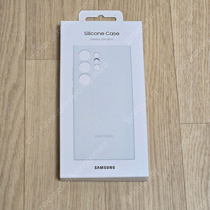 삼성 정품 갤럭시 S24 울트라 실리콘 케이스 EP-PS928 화이트