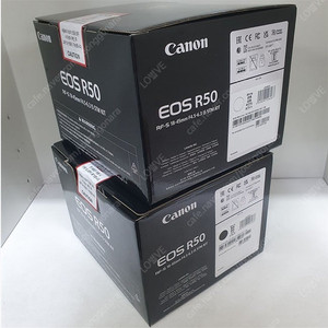 캐논 EOS R50 + 18-45 렌즈 KIT 미개봉 새상품 팝니다.