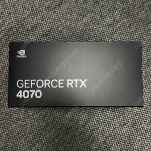 (새상품) RTX 4070 FE (파운더스에디션)