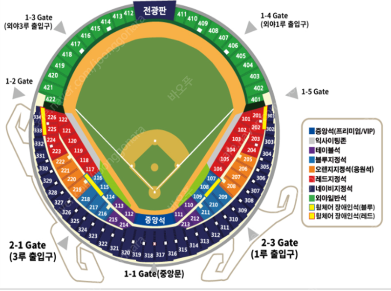 (2장가격) 롯데 자이언츠 vs 두산 베어스 7/3(수) 잠실 3루 오렌지 220/221 통로인근 2연석씩 판매합니다.