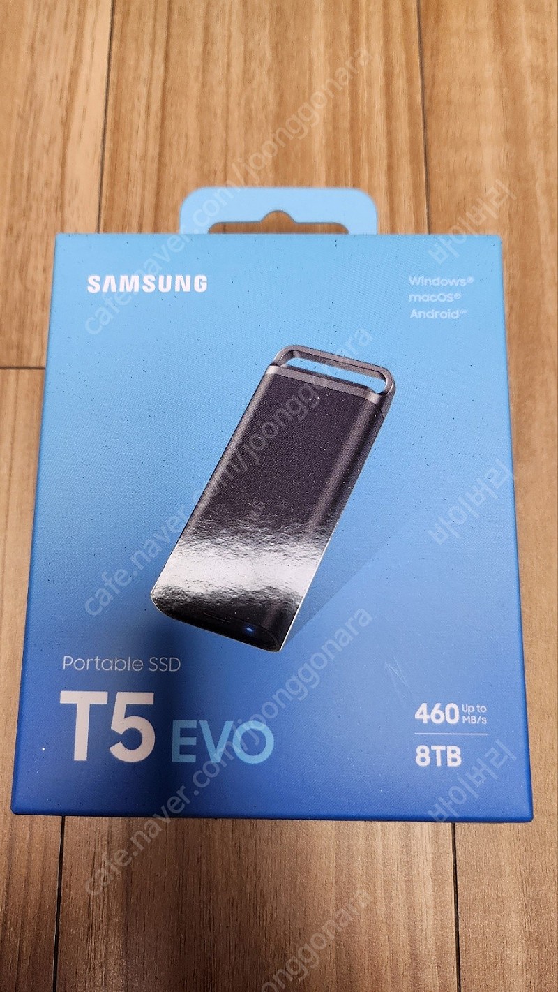 삼성전자 외장 SSD T5 EVO 8TB 국내정품 (미개봉)