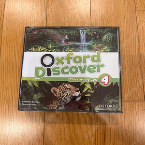 oxford discover 4 class audio CD 반택포함