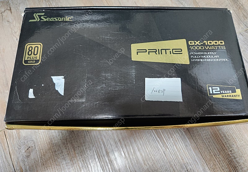 (택포) 시소닉 PRIME GX-1000 파워 팝니다.