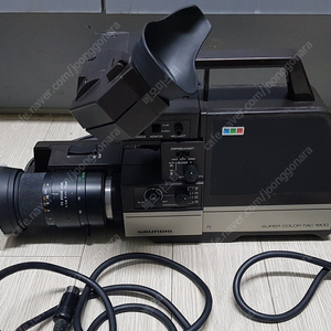골동품 빈티지 레트로 Grundig FAC 1900 수퍼 칼라 비디오 캠코더 Video 2000 2X4 Sony HVC-4000S