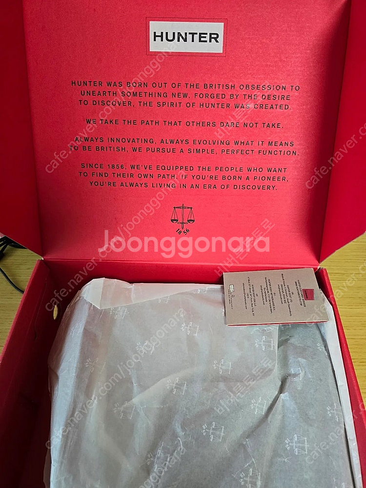 헌터 플레이 숏 레인부츠--3