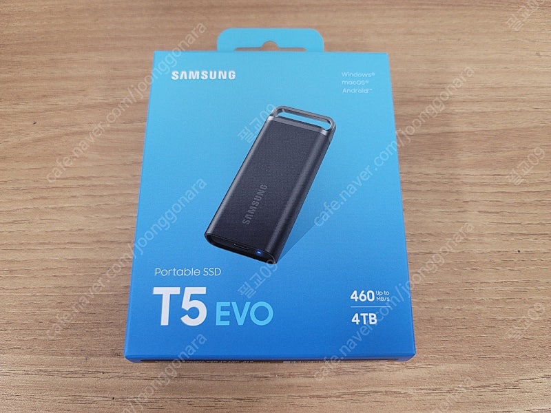 삼성 포터블 Portable T5 EVO 4TB 외장 SSD 미개봉 새제품