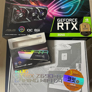 ASUS RTX3050 스트릭스 8G 판매합니다.