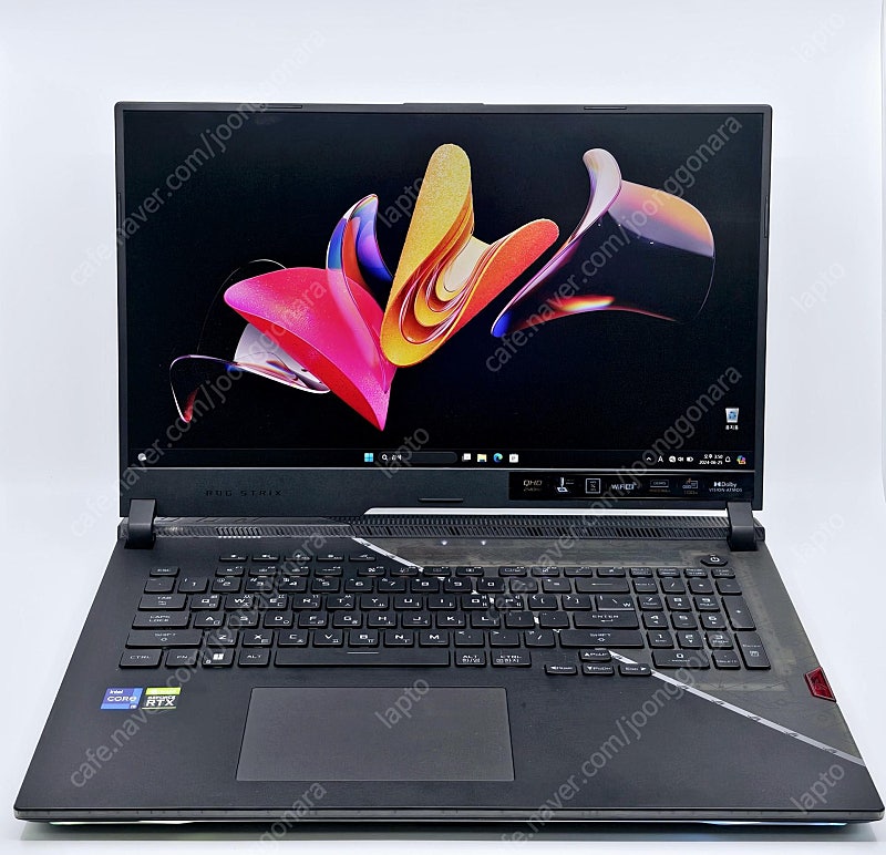 ASUS ROG 스카17 G733ZM-LL053 중고 게이밍노트북 i9/32GB/3060