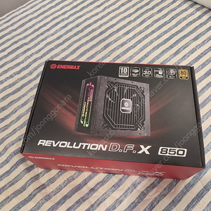 에너맥스 REVOLUTION DFX 850w GOLD 풀모듈러 파워 새것