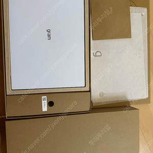 LG 그램 16인치 16ZD90R-GX56K 고사양 풀박스