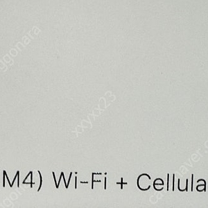 아이패드 프로 M4 13인치 스페이스 블랙 Wifi + Cellular