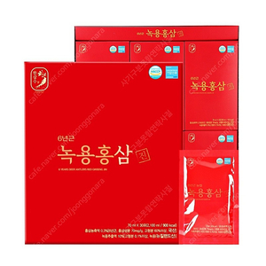 녹용홍삼진70ml 30포 5박스 열많아서 못먹어서 판매함