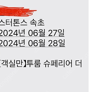 속초 체스터톤스 6월 27일 목~28일 금