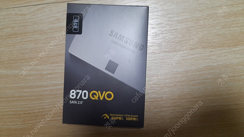 진해용원) 삼성 870 QVO 8테라 ssd 팝니다~ ㅍㅍㅍ