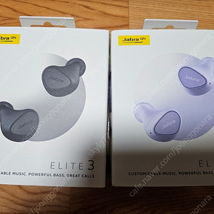 [미개봉] jabra elite3 자브라 엘리트3 블루투스 이어폰 팝니다.