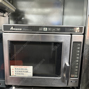 Amana microwave 전자레인지