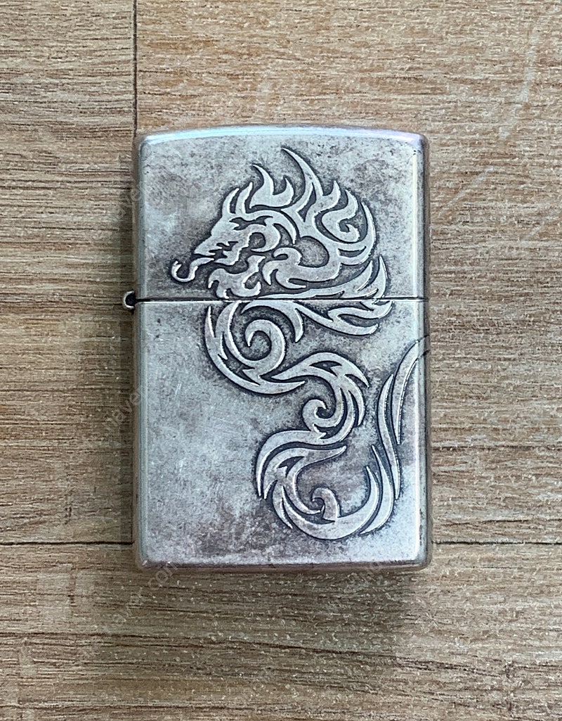 ZIPPO USA 지포라이터 타이곤 실버 팔아요