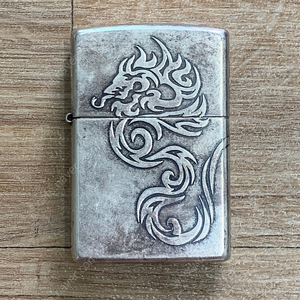 ZIPPO USA 지포라이터 타이곤 실버 팔아요