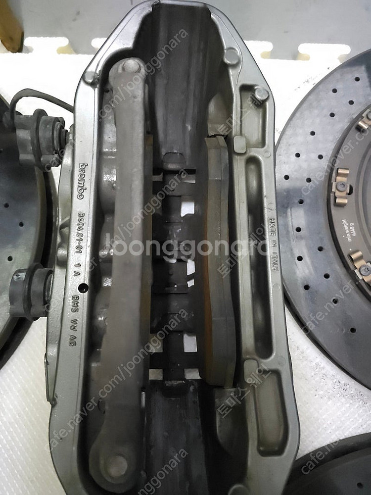 (새제품급) 아우디 RS7 R8 S8 카본세라믹 브레이크 풀세트 상태 S급 하이드로백 마스터실린더 포함 팝니다--7