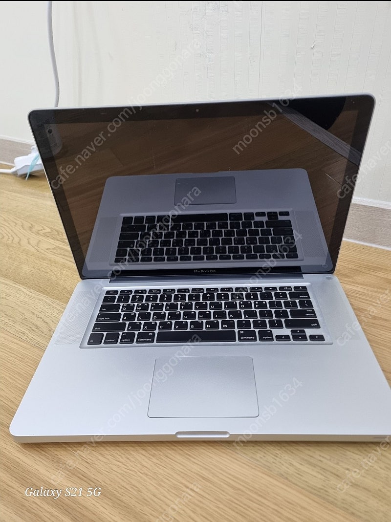 [애플]MacBook Pro맥북,프로15인치(부품용)팝니다.(택포120,000원)