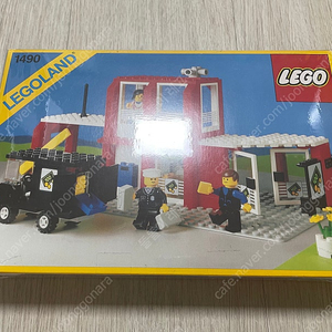 올드 레고(LEGO) 레고랜드 1490 TOWN BANK 해외판 미개봉(MISB) 판매합니다.