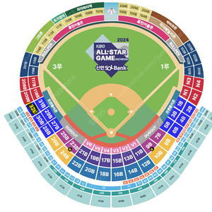 (07/05) KBO 올스타전 프라이데이 퓨처스 리그 3루 신한 SOL뱅크 워터존 4연석 정가양도합니다.