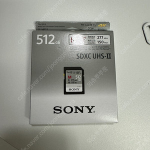 소니 SF-M 512gb 미개봉판매