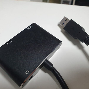 USB-A to HDMI / VGA (+오디오) 컨버터