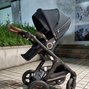 스토케 트레일즈 오프로드휠 올블랙 Stokke Trailz All black Offload Wheels