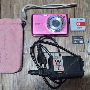 소니 사이버샷 DSC-W220 디카(핑크색)