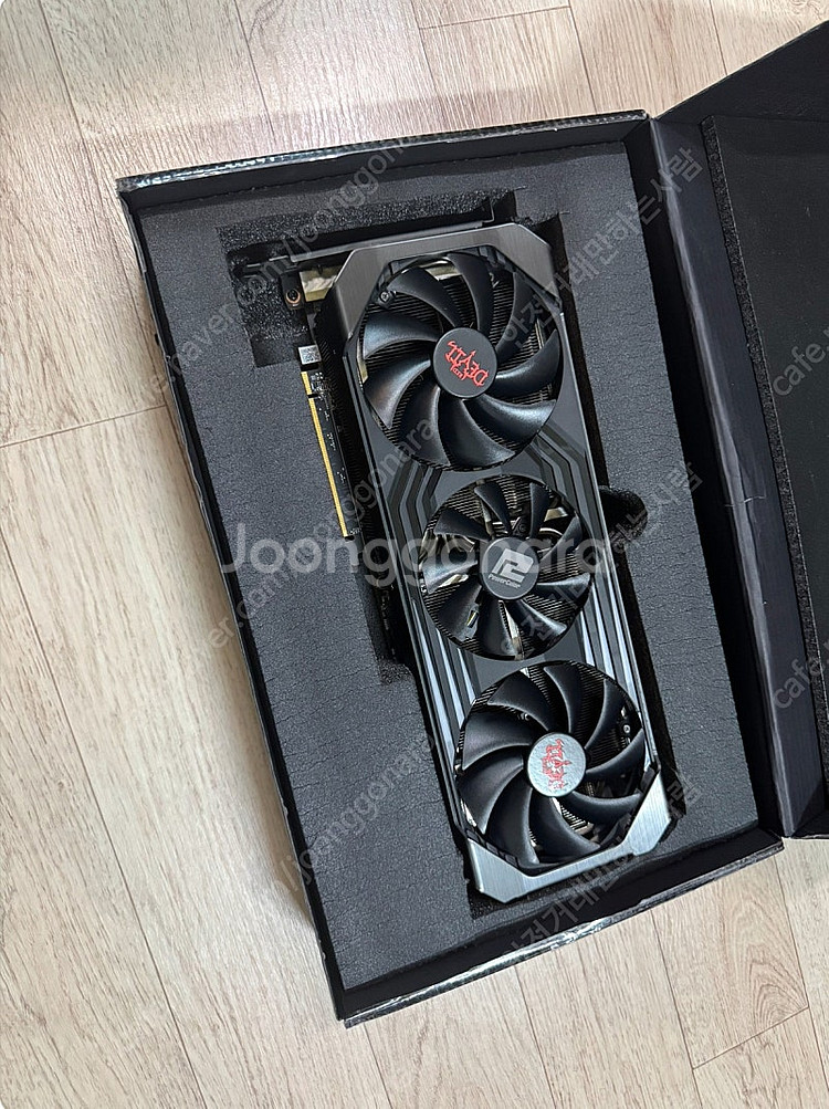 파워컬러 레드데빌 RX 6700XT 12GB 팝니다 택...--2
