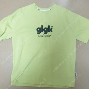 glgk 2주년 먼슬리 티셔츠 라임 160