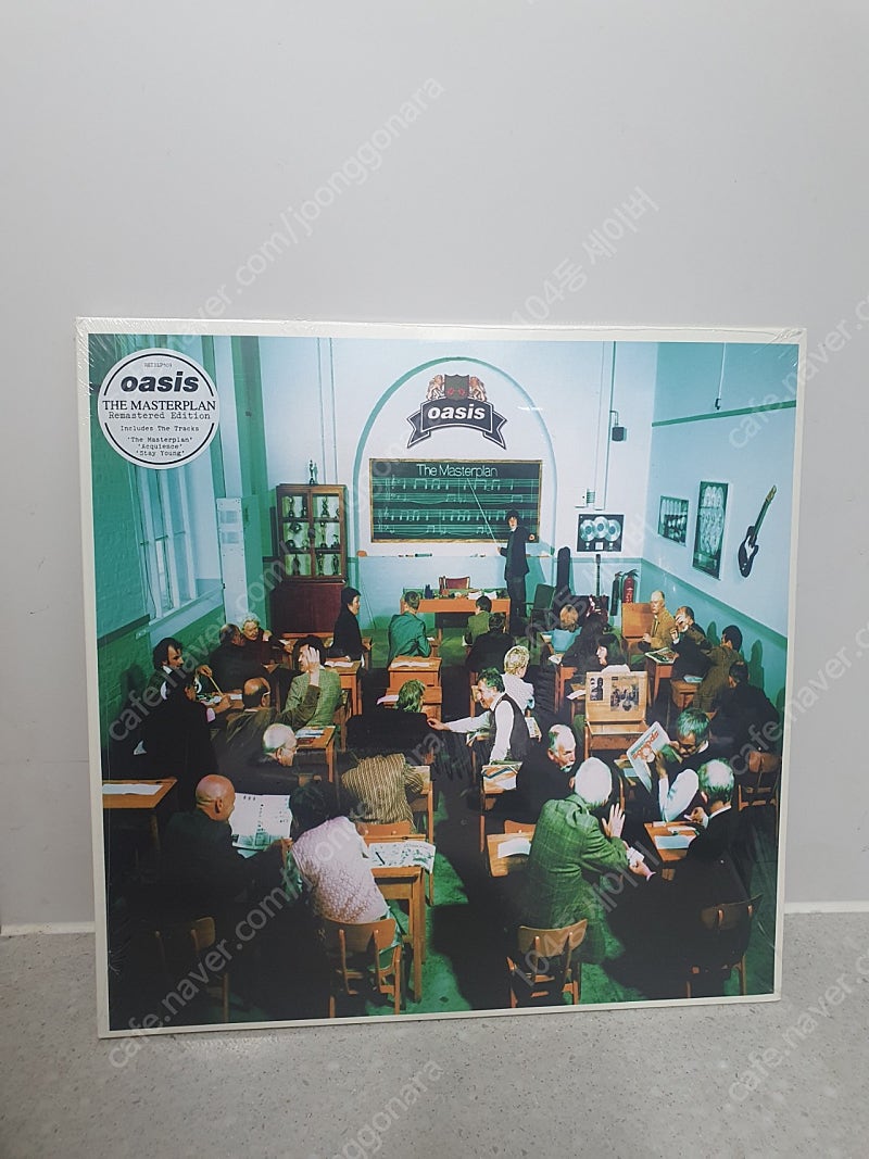 Oasis - The Masterplan [2LP] 25주년 기념반 [리마스터링] 밴드 오아시스 앨범 masterplan lp vinyl 미개봉 *검정색