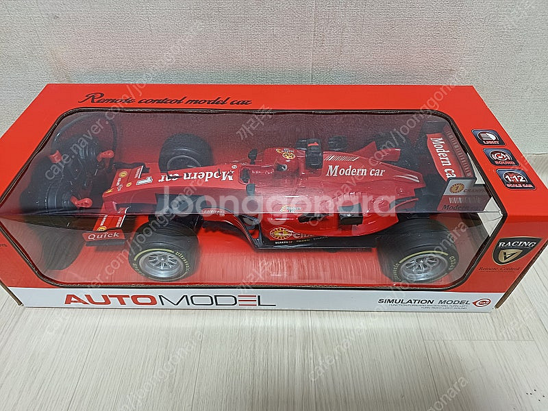 F1포뮬러 RC카 1:12 레드--2