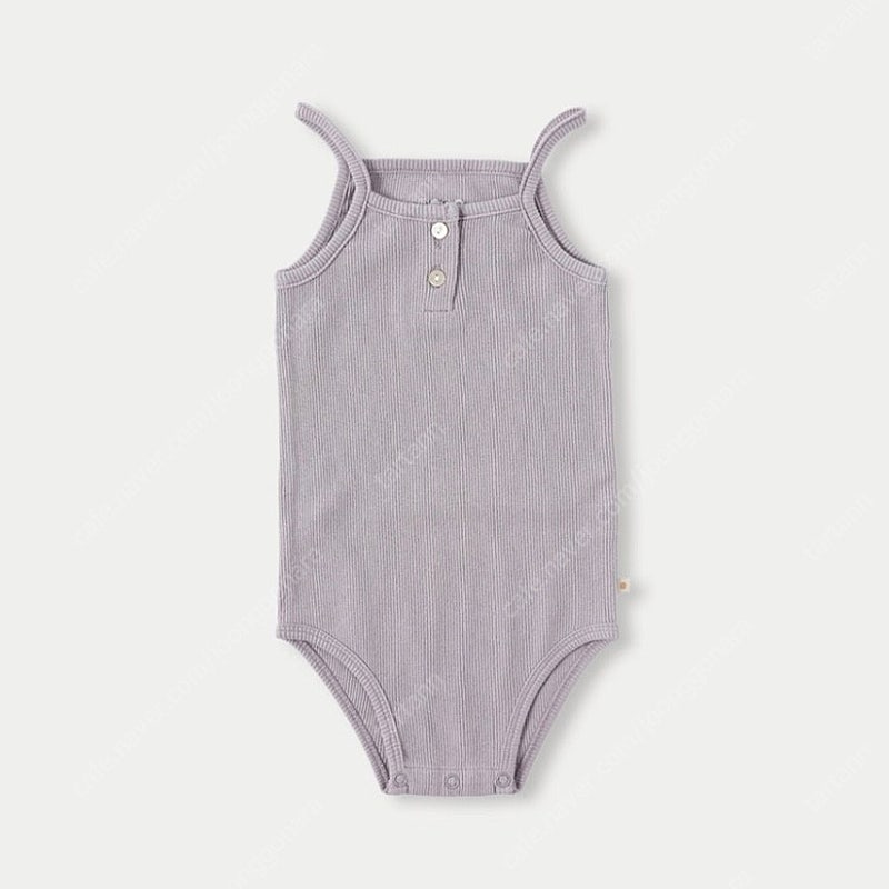 베네베네 바디수트 라벤더(12M) bene button strap bodysuit laverder