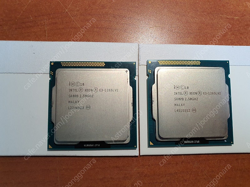 i7-3770T 동급 1155소켓 제온 E3-1265L V2 CPU 팝니다 (일체형PC 업그레이드 추천)