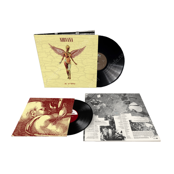 너바나 Nirvana LP판 Vinyl 인 유테로 30주년 리미티드 에디션 LP+10inch In Utero 미개봉