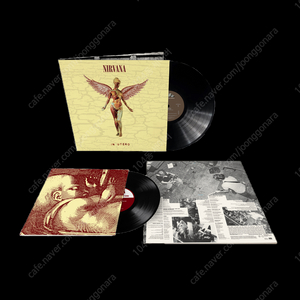 너바나 Nirvana LP판 Vinyl 인 유테로 30주년 리미티드 에디션 LP+10inch In Utero 미개봉