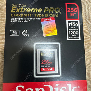 샌디스크 CFExpress B 256GB 판매