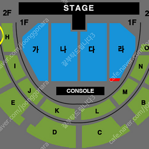 (전주,저녁) 나훈아 콘서트 3층 G구역 02열 우측 통로석옆 연석